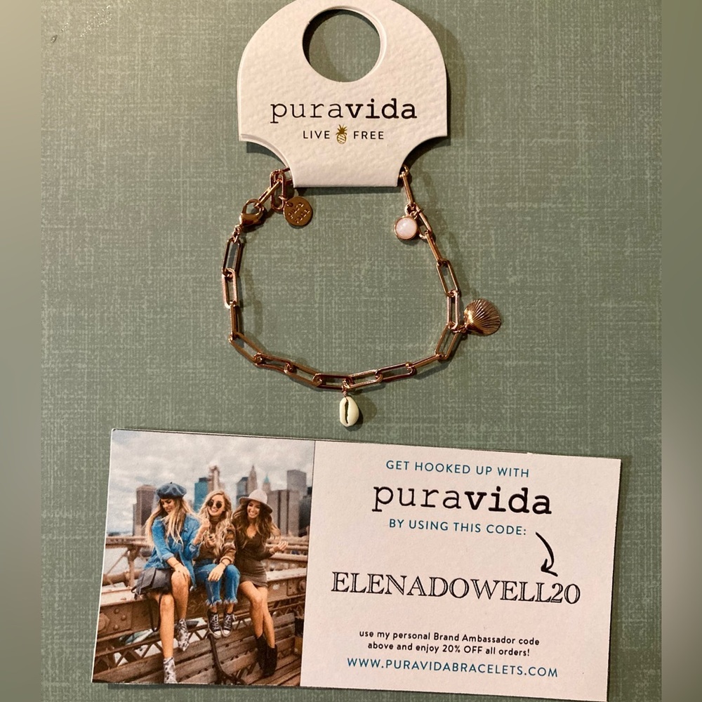 Pura Vida Charm Bracelet